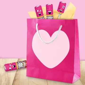 Push Pop Pink Strawberry Lollipops for Kids Parties 10 Ct