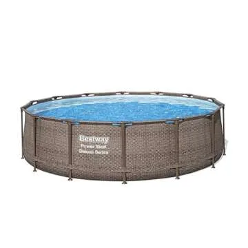 Bestway Power Steel Above Ground Pool Set for Summer Fun