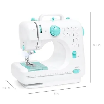 Compact Beginner Sewing Machine with Accessories & Stitch Patterns