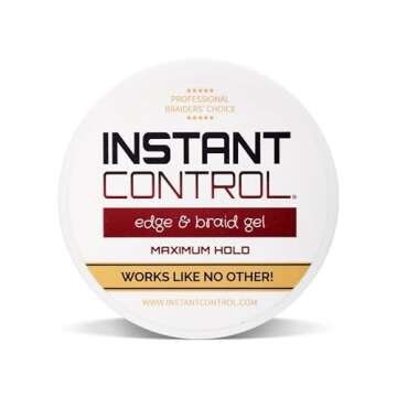 Instant Control Edge & Braid Gel Original (4 Ounce)