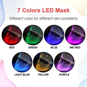7 Colors LED Face Mask for Radiant Skin Care Solutions