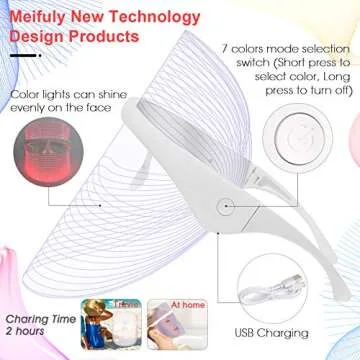 7 Colors LED Face Mask for Radiant Skin Care Solutions