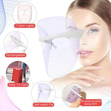 7 Colors LED Face Mask for Radiant Skin Care Solutions