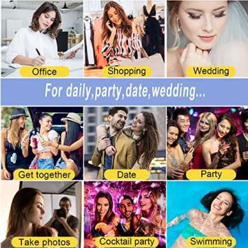 Eyeliner Stamp Wingliner Star Microblading Eyebrow Pen Natural Tattoo Eyebrow Pen Eye Liner Liquid Eyeliner Black Waterproof Eyeliner Cat Eye Winged for Women 3 in 1