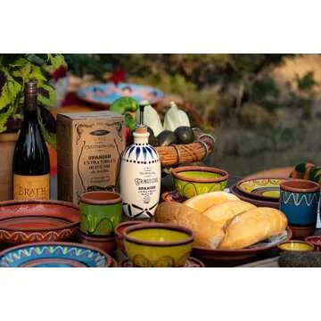 Multicolor Spanish Terracotta Cup Set by Cactus Canyon