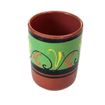 Multicolor Spanish Terracotta Cup Set by Cactus Canyon
