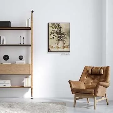 Antique Vintage Flower Canvas Wall Art for Home Décor