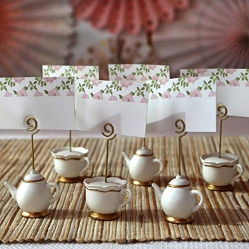 Kate Aspen Tea Time Whimsy Place Card Holders Set of 6