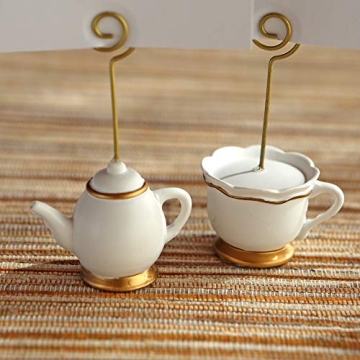 Kate Aspen Tea Time Whimsy Place Card Holders Set of 6
