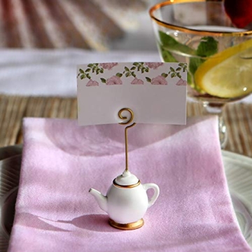 Kate Aspen Tea Time Whimsy Place Card Holders Set of 6