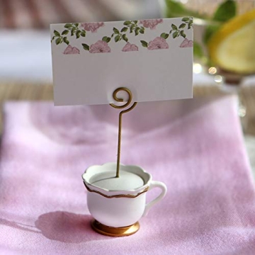 Kate Aspen Tea Time Whimsy Place Card Holders Set of 6