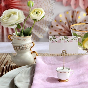 Kate Aspen Tea Time Whimsy Place Card Holders Set of 6