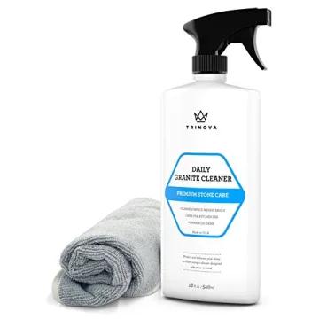 TriNova Granite Cleaner for a Streak-Free Shine