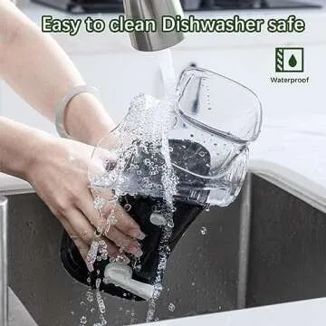 VEKAYA Rotary Cheese Grater - 5 Blades, Easy to Clean & Use