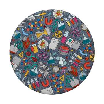 Chemistry Science Popsocket Pattern For scientist Lover Gift PopSockets PopGrip: Swappable Grip for Phones & Tablets PopSockets Standard PopGrip