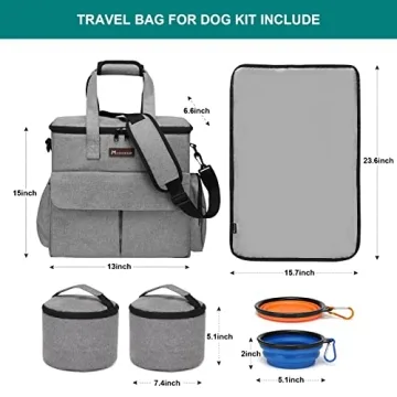 Modoker Dog Travel Bag for Pets, Ideal for Travel