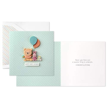 Disney Winnie the Pooh Baby Shower Card for New Parents