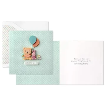 Disney Winnie the Pooh Baby Shower Card for New Parents