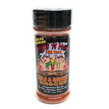 Hogs ‘N Heat BBQ Sauce & Rub Combo for Grilling