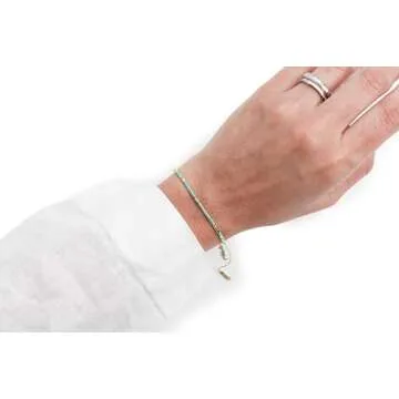 NAZ COLLECTION – Dainty Seed Bead Bracelet, Handmade Multicolor Bohemian Stackable Beaded Bracelets, Colorful Beach Surfer Boho Bracelets, Adjustable Charm String, Summer Jewelry for Women & Girls (Neon)