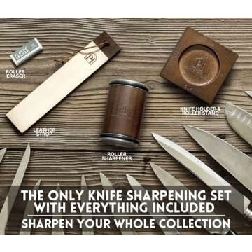 Rolling Knife Sharpener: Precision & Elegance in One Kit