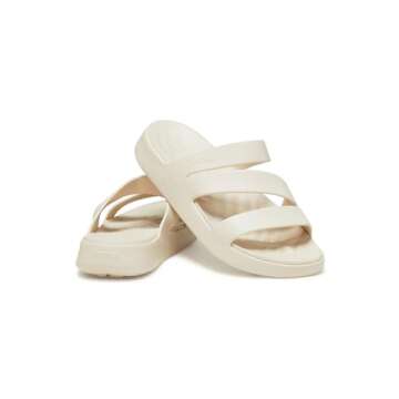 Crocs Women's Getaway Strappy Sandals - Stylish Comfort