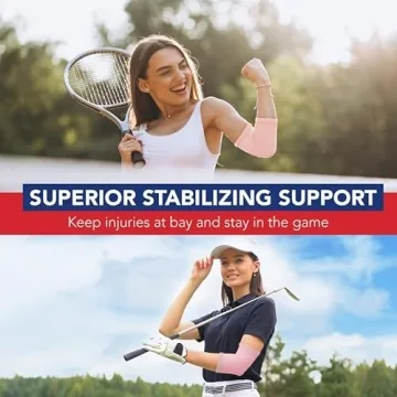 Dr. Arthritis Pink Elbow Compression Sleeve for Women