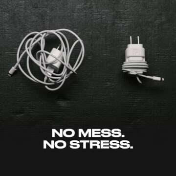 The Snap Back Charger Winder Compatible with Apple 20W/18W USB-C Chargers for Travel and Cable Management