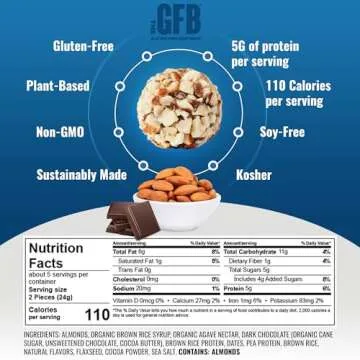 GFB Variety Pack Protein Bites - 6 Flavors of Healthy Snacks