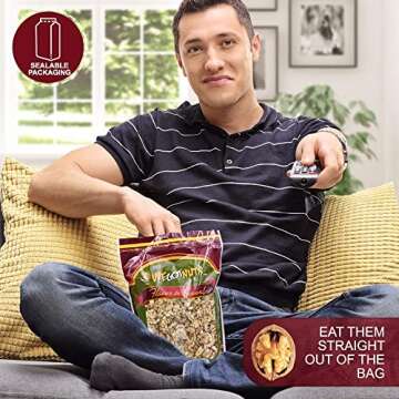 California Raw Walnuts- 3 Pounds, Resealable Package-Fresh, No Shell, Unsalted-All Natural Dry Halves and Chopped Pieces-For Snacking, Kids, Baking Brownies, Diet- Kosher Certified- by We Got Nuts