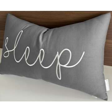 Eurasia Decor Decorative Lumbar Pillow Cover for Home