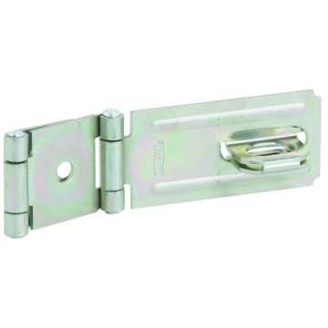 National Hardware N103-259 V34 Double Hinge Safety Hasp in Zinc plated