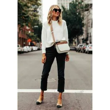 Vegan Leather Quilted Crossbody Bag with Wide Strap