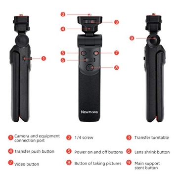 Lightweight Newmowa Mini Shooting Grip for Sony Cameras