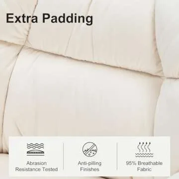 LVVEZin Fabric Accent Chair for Stylish Spaces