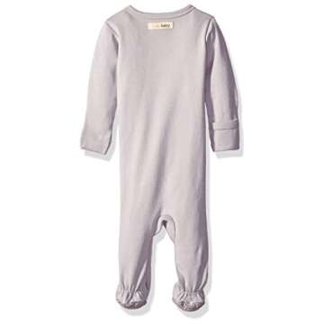 L'Ovedbaby Organic Cotton Baby Footed Sleeper - Eco-Friendly Style for Newborns 3-6 Months