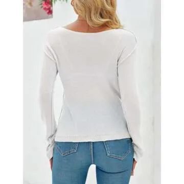 Stylish Imily Bela Women's Boat Neck Lightweight Tops