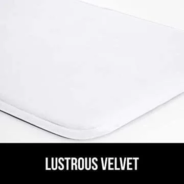 Gorilla Grip Thick Memory Foam Bath Rugs for Comfort