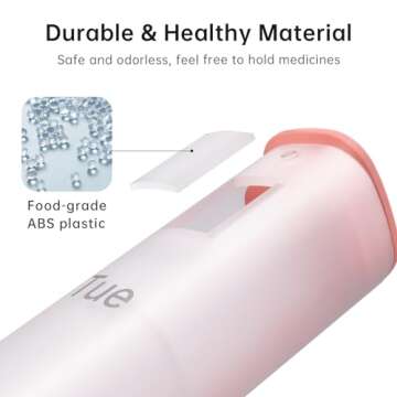 KOVIUU Weekly Pill Organizer for Travel & Daily Use