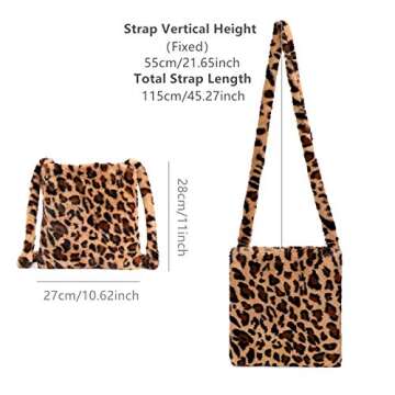 Ovida Cute Fuzzy Purse - Y2K Fluffy Shoulder Bag for Trendy Looks