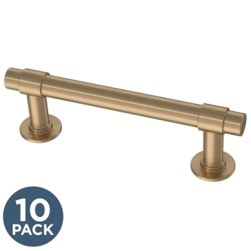 Franklin Brass Bar Cabinet Handles 10-Pack Bronze 3"