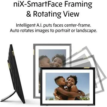 Nixplay 10.1" WiFi Digital Photo Frame - Share Easily