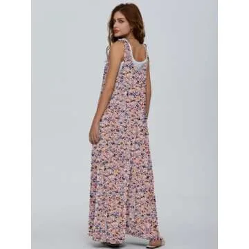 Stylish DEEP SELF Women's Boho Floral Jumpsuit for Summer