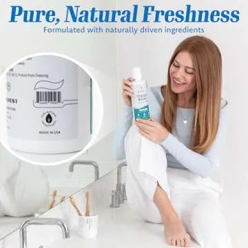 Everest Mouth Wash & Tonsil Stone Remover – Natural Mouthwash or Oral Rinse Liquid to Help Soothe Tonsils, Fight Bad Breath, & Relieve Dry Mouth – Paraben & Alcohol Free Treatment, Spearmint