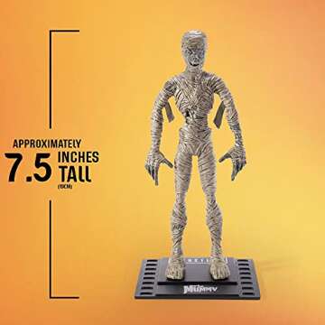 BendyFigs The Noble Collection Universal Monsters Mummy
