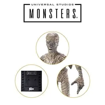 BendyFigs The Noble Collection Universal Monsters Mummy