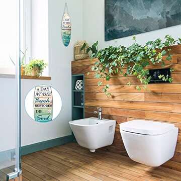 Hotop Beach Sign Decor - Ideal Beach House Decoration