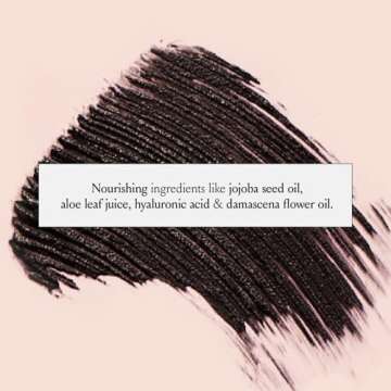 BOOM! by Cindy Joseph Bright Mascara - ProAge Mascara Made for Your 50s & Beyond - Lengthening & Moisturizing Hypoallergenic Mascara (Black)
