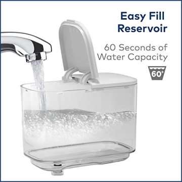 Waterpik Sonic-Fusion Professional Flossing, Electric Toothbrush & Water Flosser Combo in One, SF-02, White