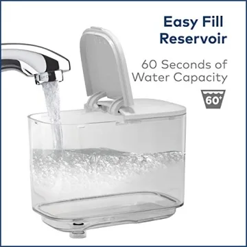 Waterpik Sonic-Fusion Professional Flossing, Electric Toothbrush & Water Flosser Combo in One, SF-02, White